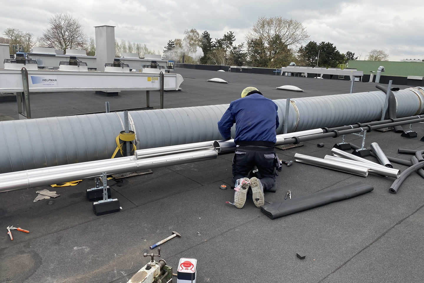 Koeltechniek Criel realisatie in industrie